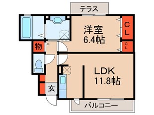 ガ－デンハウスＣの物件間取画像